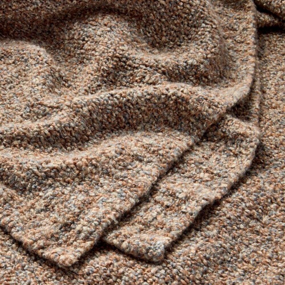 Casaluna - Full/Queen Boucle Blanket Warm - Casaluna Brown - Picture 3 of 4
